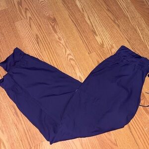 Med Couture Purple Jogger Pants